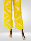 Women's Cotton Yellow Printed Co-ord set